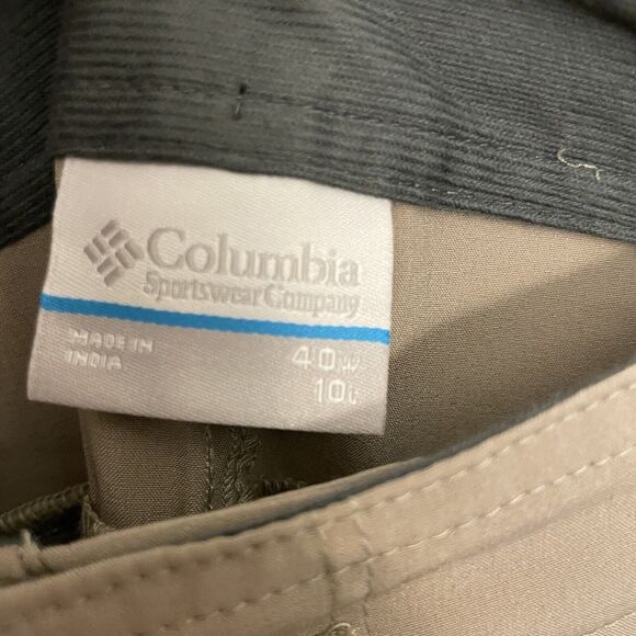 New Columbia Omni Shade Sun Protection Omni Wick Tan Shorts UPF 50 Sz 40 Cargo - Picture 4 of 12